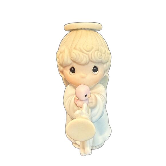 Precious Moments Figurine Rejoice O Earth E-5636 | Retired 1999 Nativity - Picture 1 of 10